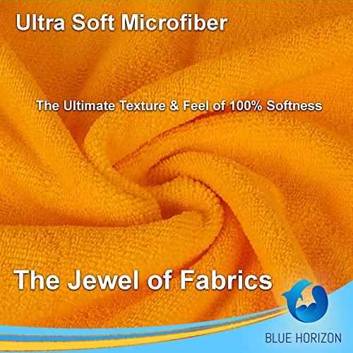 Orange Large Microfiber Cleaning Towels (36 Count)