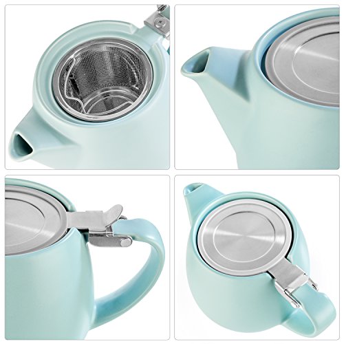 Pluto Porcelain Small Teapot Turquoise