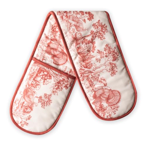 Double Oven Mitts 100% Cotton Double Oven Glove