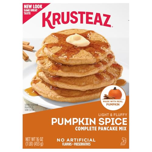 Pumpkin Spice Pancake Mix 16 oz (48 Ounce)