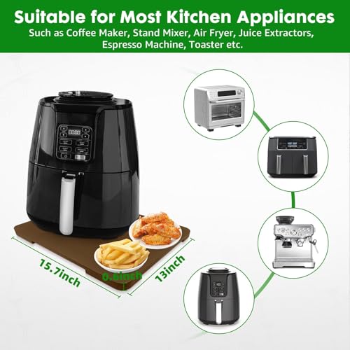 Appliance Slider 360° Rolling Tray for Countertop Coffee Maker Mat