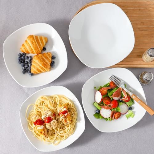Ceramic Large Soup Bowls (4 Count)