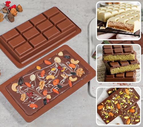 1 Inch Deep Chocolate Bar Mold 12 Snap