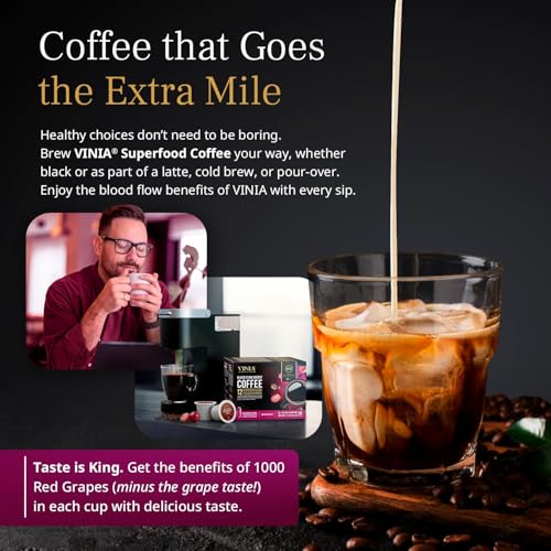 Blood Flow Medium Dark Roast Coffee Pods (30 Count)