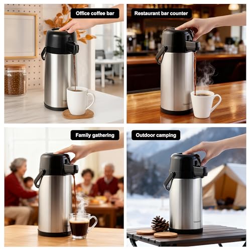 Airpot Coffee Carafe for Keeping Hot