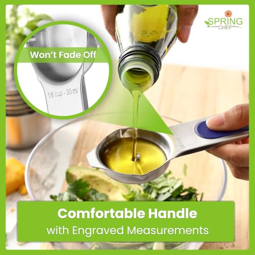 Magnetic Measuring Cups & Spoons Set of 15 (15 Count)
