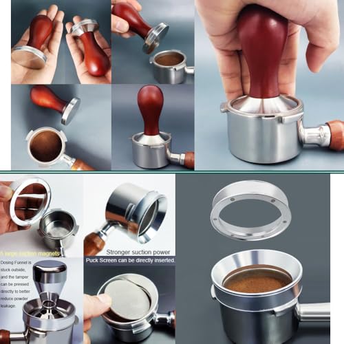 5Pcs Set Espresso Tamper 51mm Accessories Kit