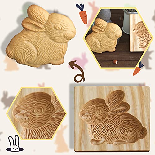 Wooden Cookie Biscuit Mold