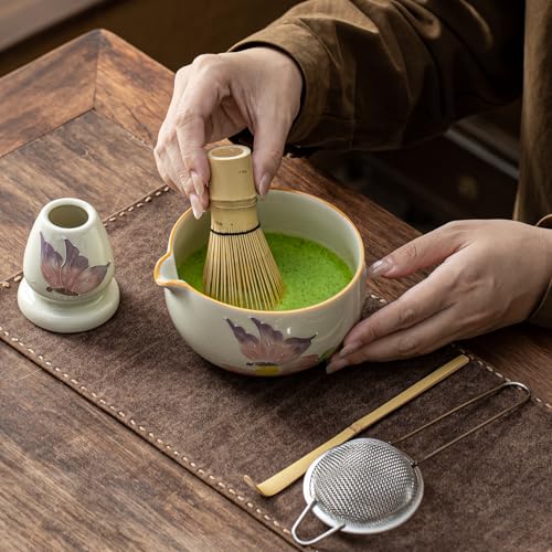 Matcha Set Matcha Whisk Set Includes Hand (5 Count)