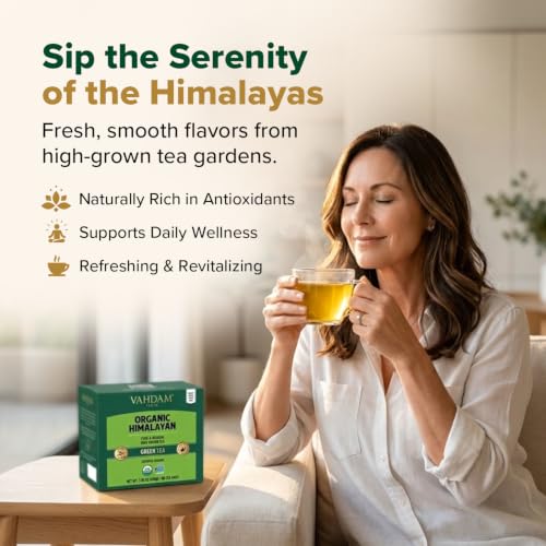 Organic Himalayan Green Tea (100 Count)
