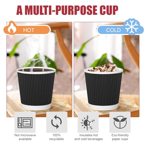 120 Pack Paper Espresso Coffee Cups (240 Count)