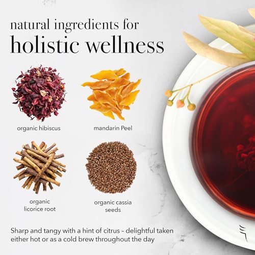 qìsane Organic Hibiscus Tea Bags