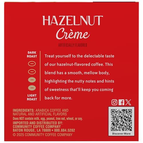 Hazelnut Creme Flavored 12 Count Keurig K