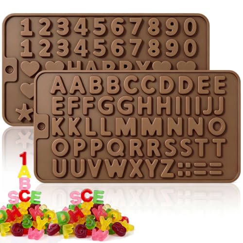 2PCS Silicone Molds for Chocolate (2 Count)
