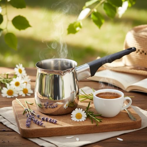Stainless Steel Turkish Coffee Pot
