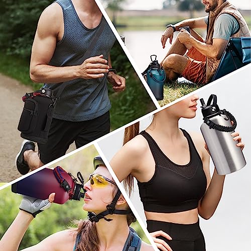 64 oz Insulated Water Bottle Stainless Steel (9 Count)