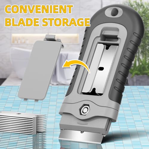 Razor Blade Scraper Tool with 15 Extra Razor Blades