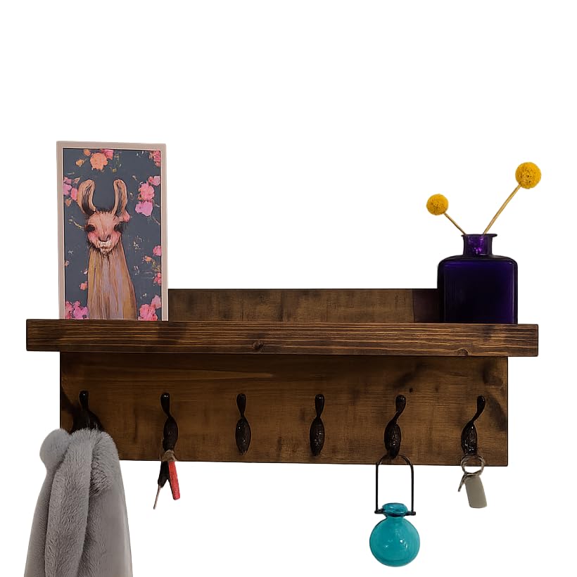 Coat Rack with Shelf