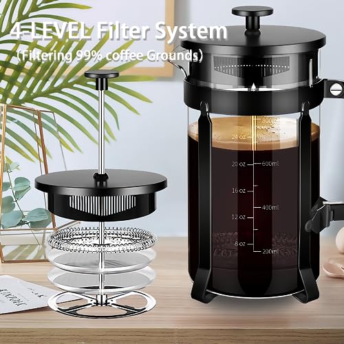 French Press Coffee Maker 304 Stainless Steel Coffee Press