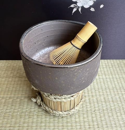 Japanese Traditional Handcrafted Mino Matcha Chawan Tea Bowl Cup Ceremony Tableware Pottery