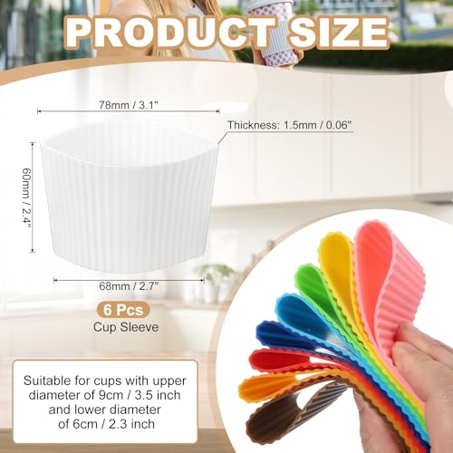 6Pack Coffee Cup Sleeves (6 Count)