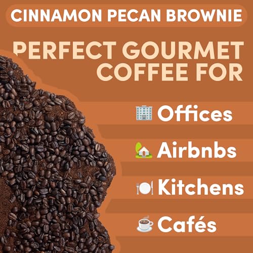 2 lb Cinnamon Pecan Brownie Ground Coffee (32 Ounce)