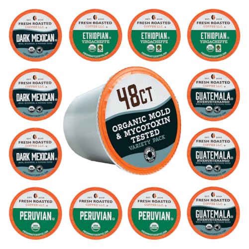 Organic Mold & Mycotoxin Tested Variety Pack K (48 Count)