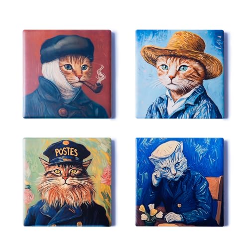 Ceramic Coasters Set of 4