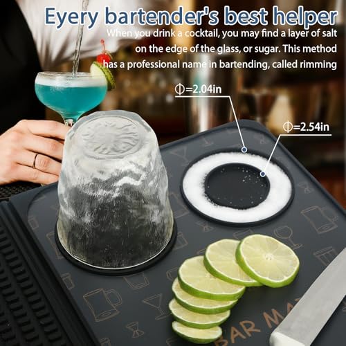 Foldable Bar Mat 18x12 inch