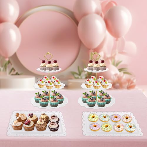 5 Pcs Dessert Table Display Set