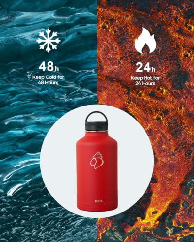 Half Gallon Water Jug Insulated Stainless Steel