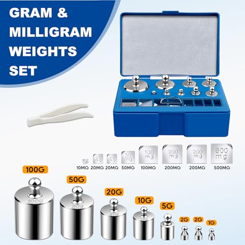Calibration Weights for Digital Scale (17 Count)