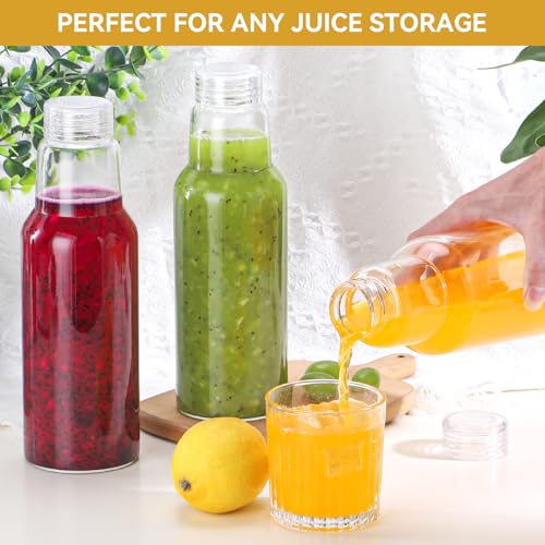 34 Oz Glass Bottles with Lids