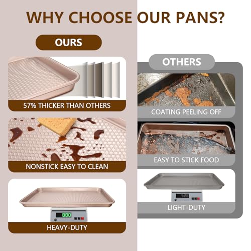 Baking Sheet Pan Set of 2