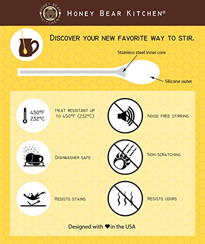 Silicone Stirring Spoon (2 Count)