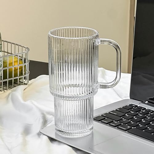 18oz Iced Coffee Cups with Lids and Straws