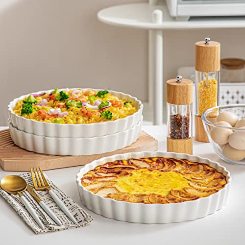 Porcelain Quiche Baking Dish