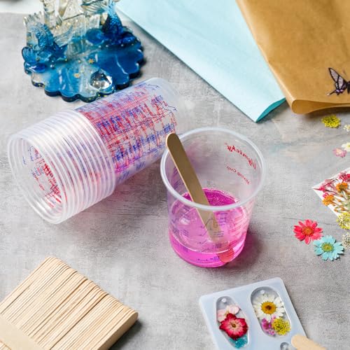 16 oz Plastic Mixing Cups (100 Count)