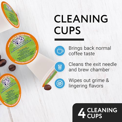 Coffee Machine Descaler & Cleaning Bundle (8 Fl Oz)
