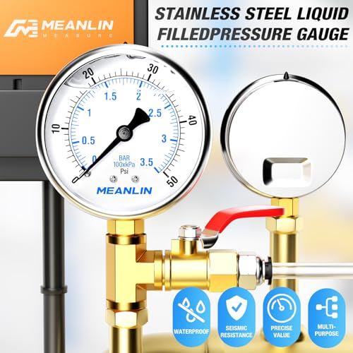 0~50Psi Stainless Steel 1
