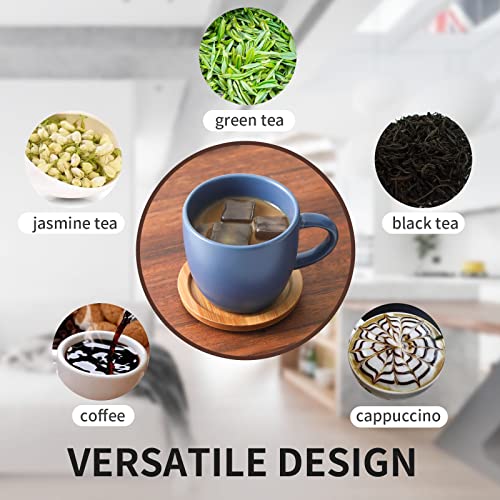 Espresso Cups and Saucers Set of 6 (6 Count)