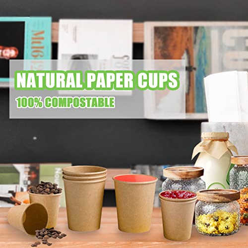 210 Pack 12 OZ Paper Coffee Cups (210 Count)