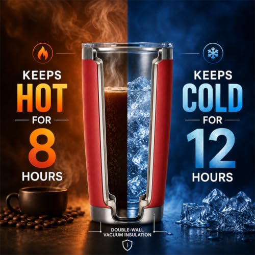 20oz Stainless Steel Insulated Tumblers Bulk (12 Count)