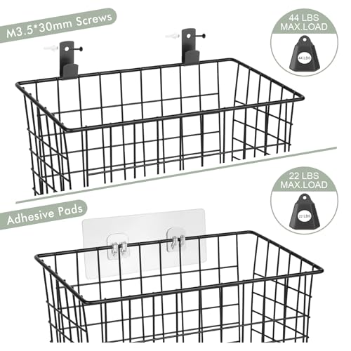 Wall Hanging Baskets (3 Count)