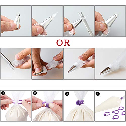 Piping Bags and Tips Set