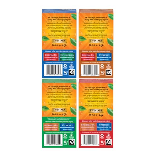 Holiday Variety Pack Tea Bags (80 Count)