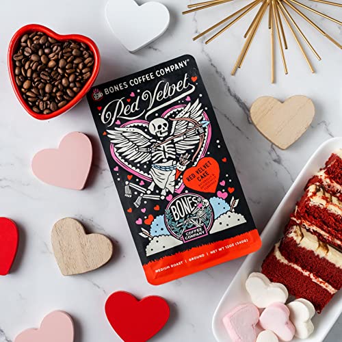 Red Velvet Flavored Coffee Beans (12 Ounce)