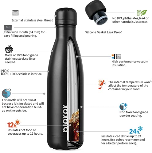 17 oz Insulated Water Bottle