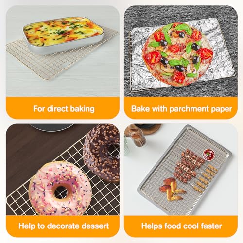 2PCS Cooling Racks for Cooking and Baking