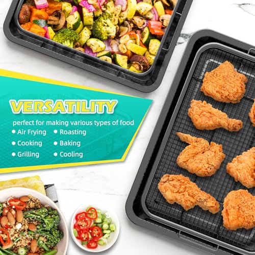Oven Air Fryer Basket and Tray (6 Count)
